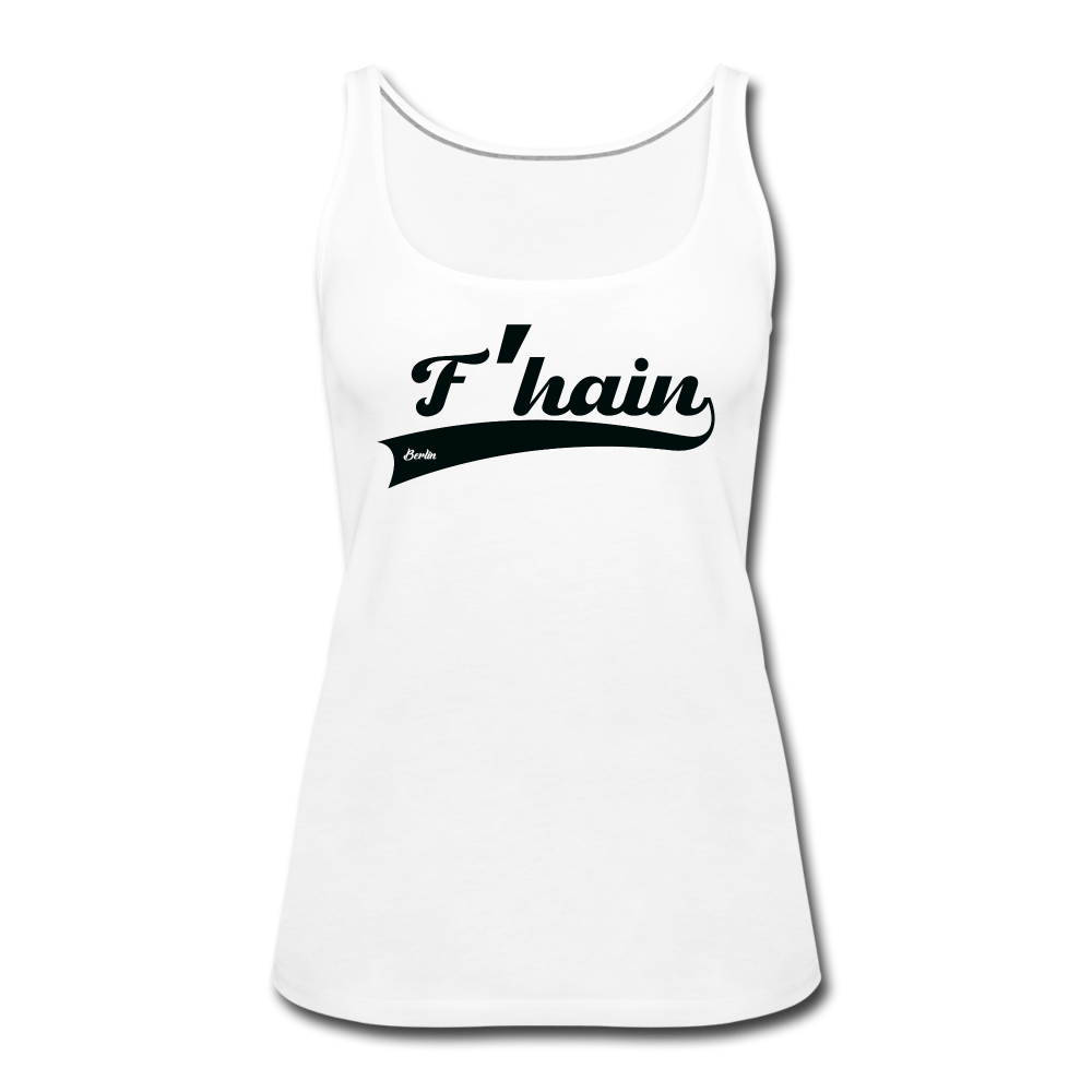 F'hain - Frauen Premium Tank Top - white