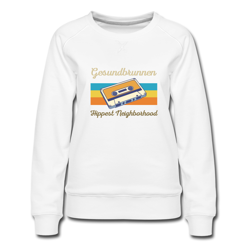 Gesundbrunnen Hippest Neighborhood - Frauen Premium Sweatshirt - white