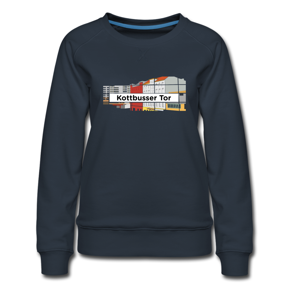 Kottbusser Tor - Frauen Premium Sweatshirt - navy