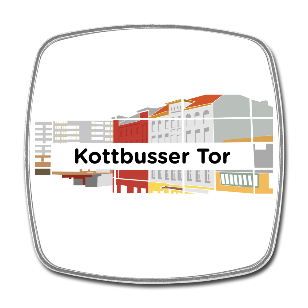 Kottbusser Tor - Kühlschrankmagnet - white