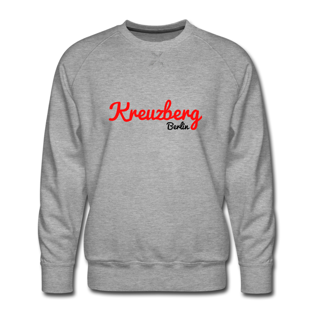 Kreuzberg Berlin - Männer Premium Sweatshirt - heather grey