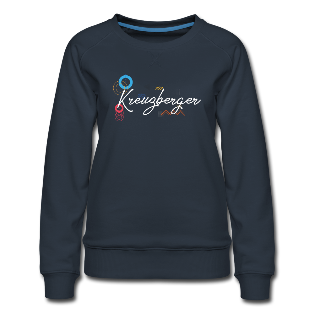 Kreuzbergerin - Frauen Premium Sweatshirt - navy