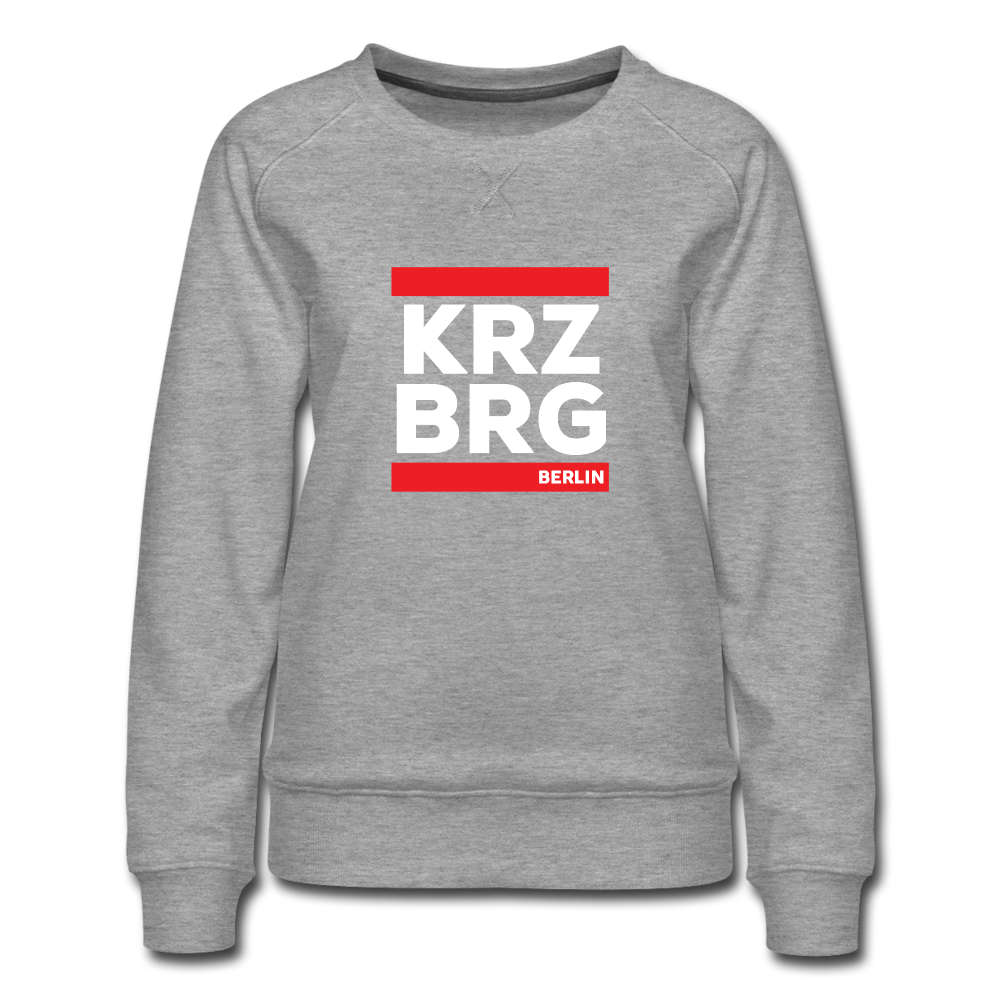 KRZBRG - Frauen Premium Sweatshirt - heather grey