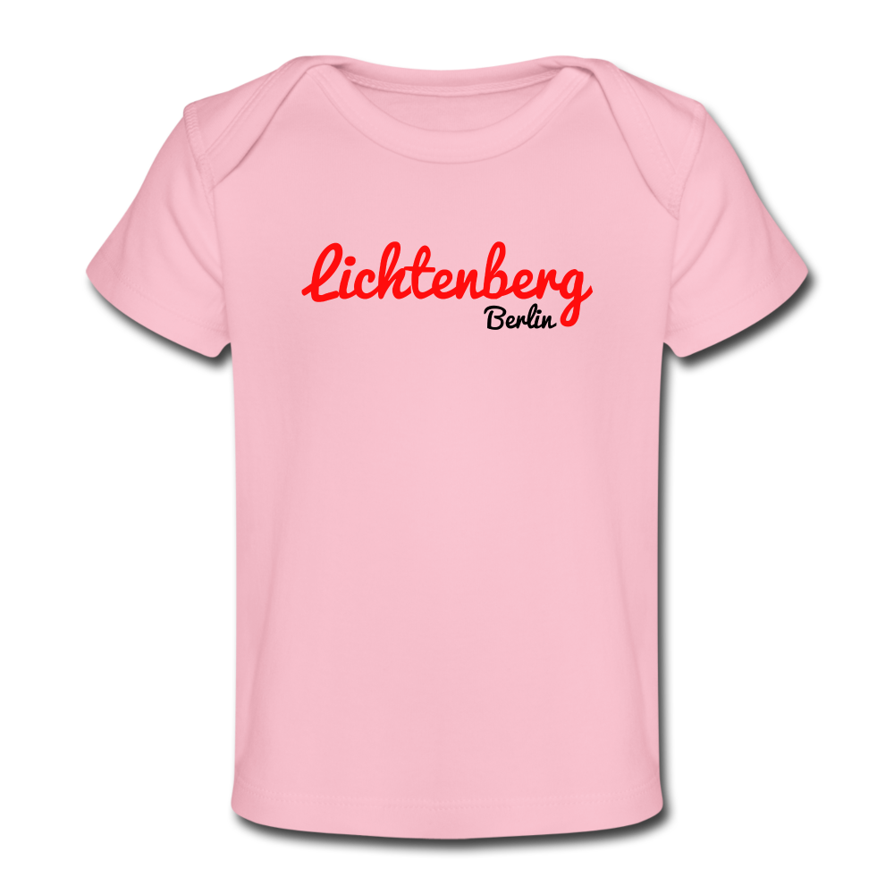 Lichtenberg Berlin - Baby Bio T-Shirt - light pink