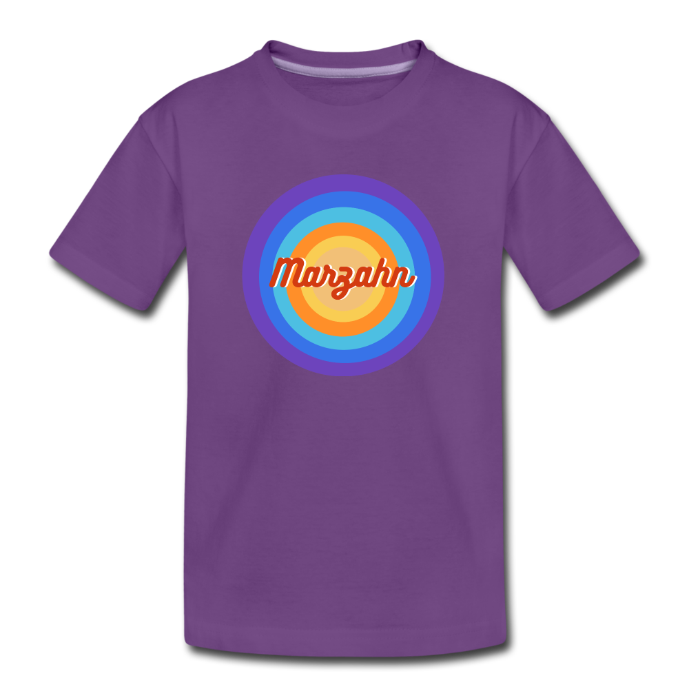 Marzahn Retro - Teenager Premium T-Shirt - purple
