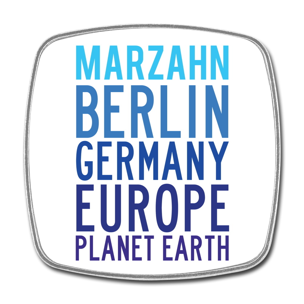 Marzahn Planet Earth - Kühlschrankmagnet - white
