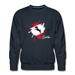 Klecks Hund - Männer Premium Sweatshirt