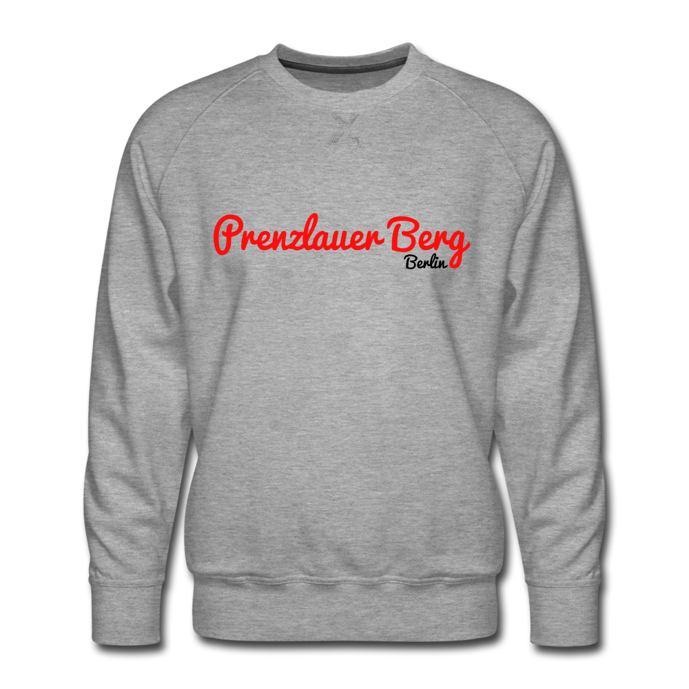 Prenzlauer Berg Berlin - Männer Premium Sweatshirt - heather grey
