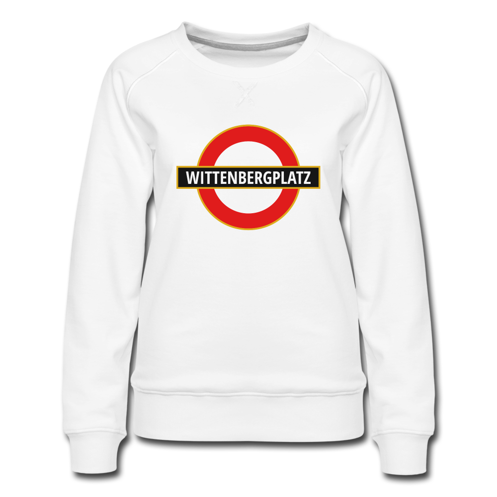 Wittenbergplatz - Frauen Premium Sweatshirt - white
