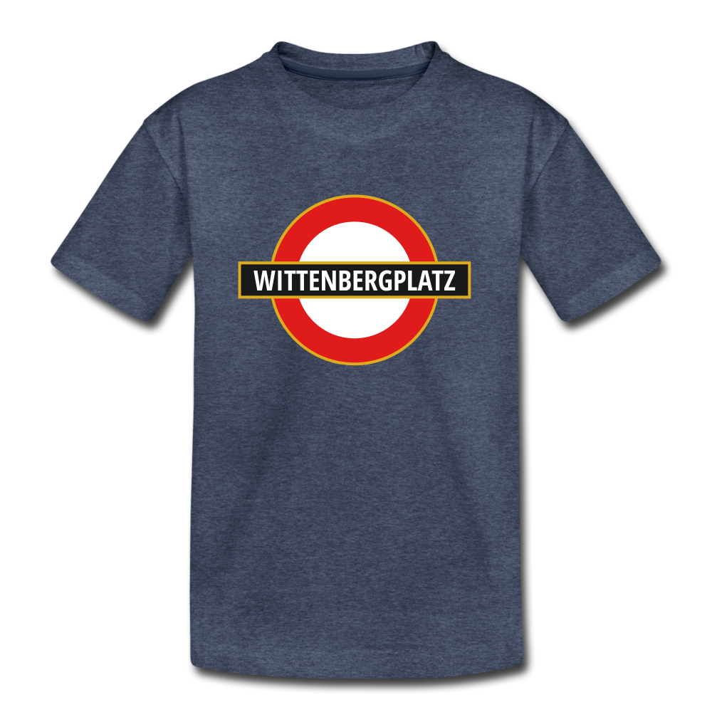 Wittenbergplatz - Teenager Premium T-Shirt - heather blue