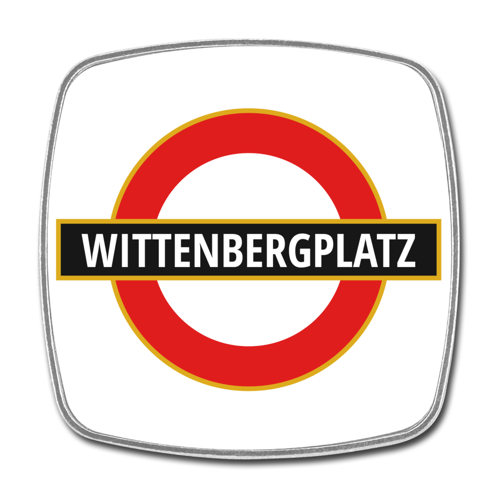 Wittenbergplatz - Kühlschrankmagnet - white