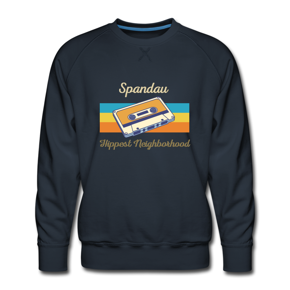 Spandau Hippest Neighborhood - Männer Premium Sweatshirt - navy