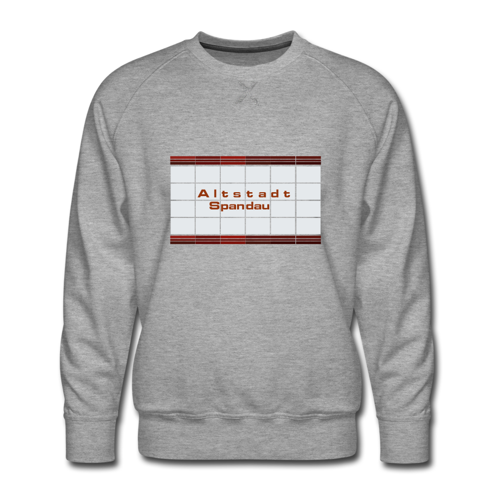 Altstadt Spandau - Männer Premium Sweatshirt - heather grey