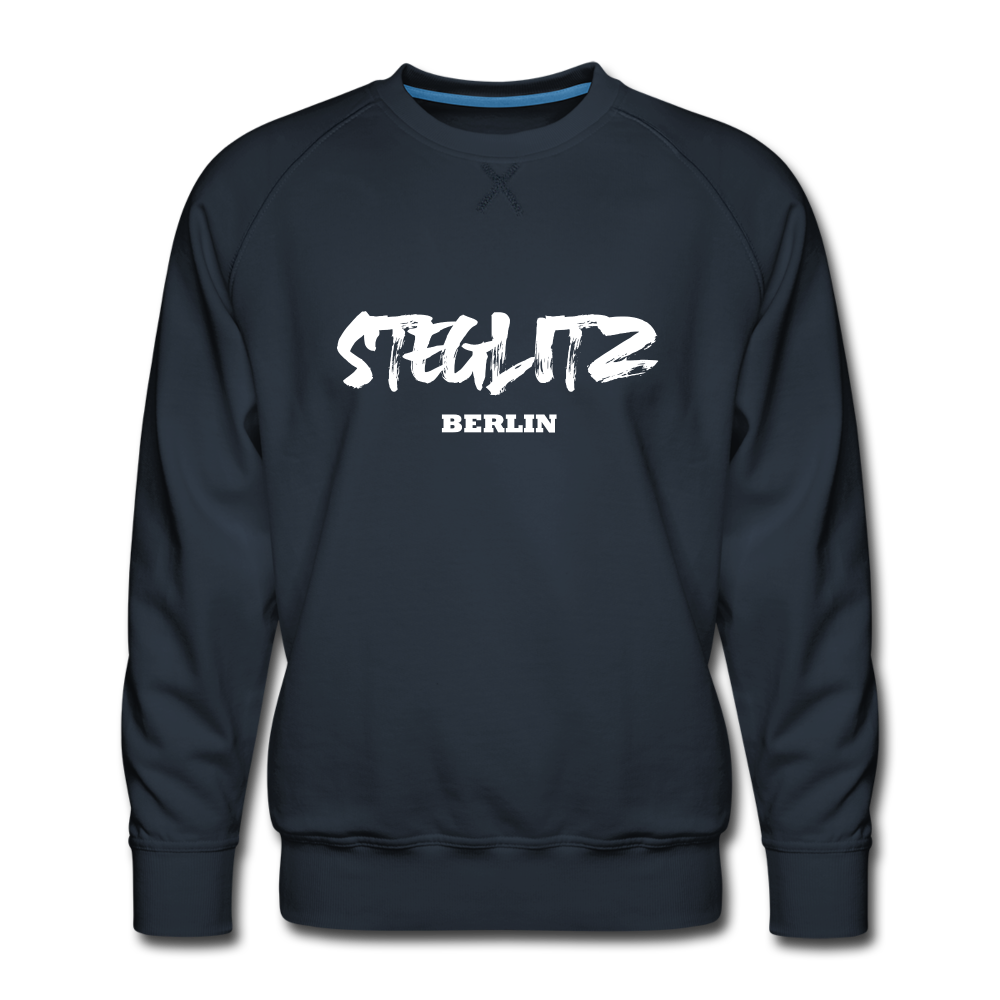 Steglitz - Männer Premium Sweatshirt - navy