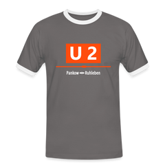 U2 Berlin - Männer Ringer T-Shirt