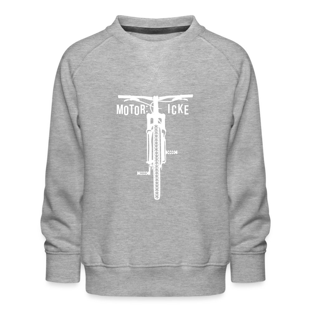 Motor icke - Kinder Premium Sweatshirt - heather grey