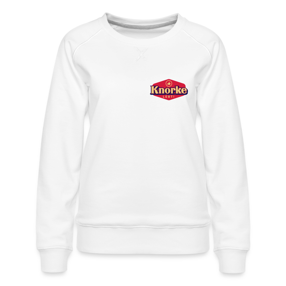 KNORKE lebt! - Frauen Premium Sweatshirt - white