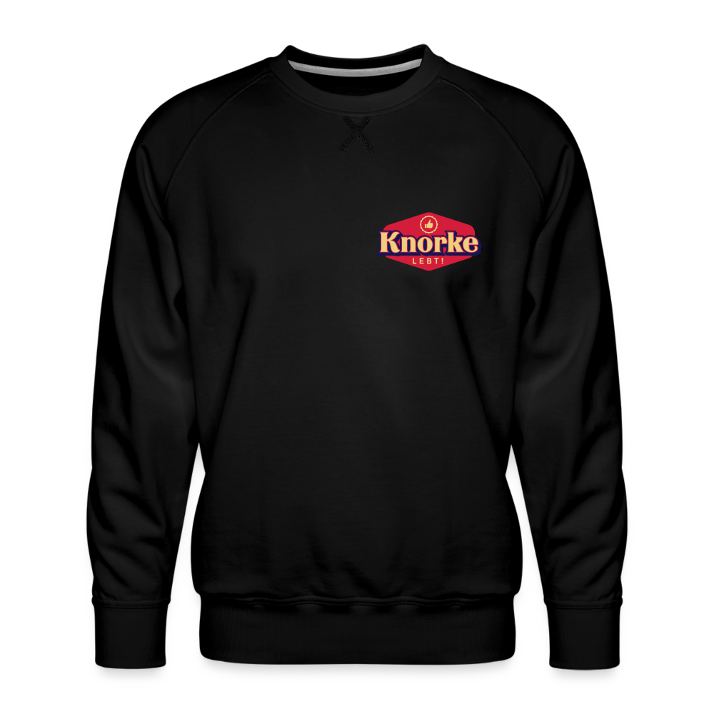 KNORKE lebt! - Männer Premium Sweatshirt - black