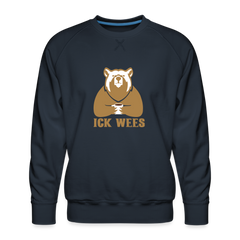 ick wees - Männer Premium Sweatshirt