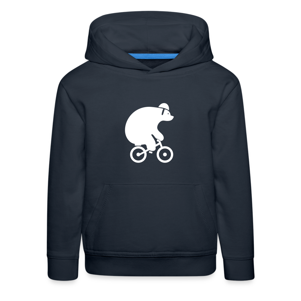 Fahrradbär - Kinder Premium Hoodie - navy
