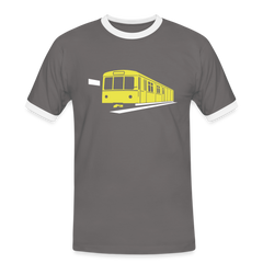 Die U-Bahn kommt - Männer Ringer T-Shirt