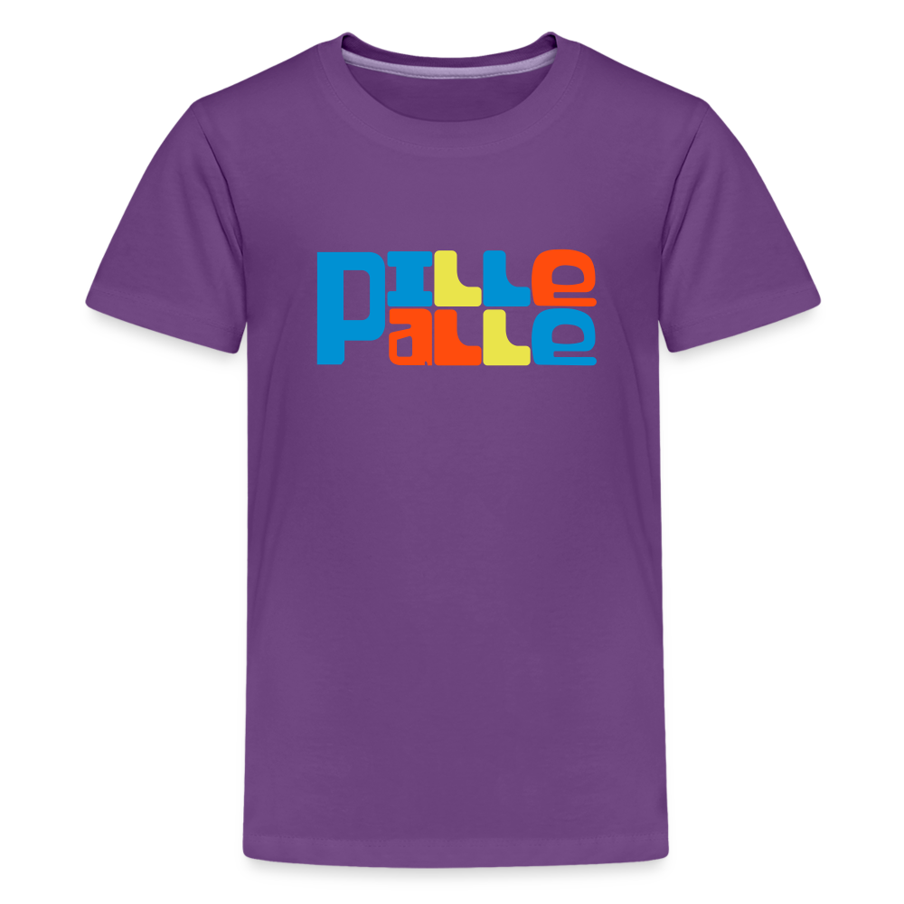 Pillepalle - Teenager Premium T-Shirt - Lila