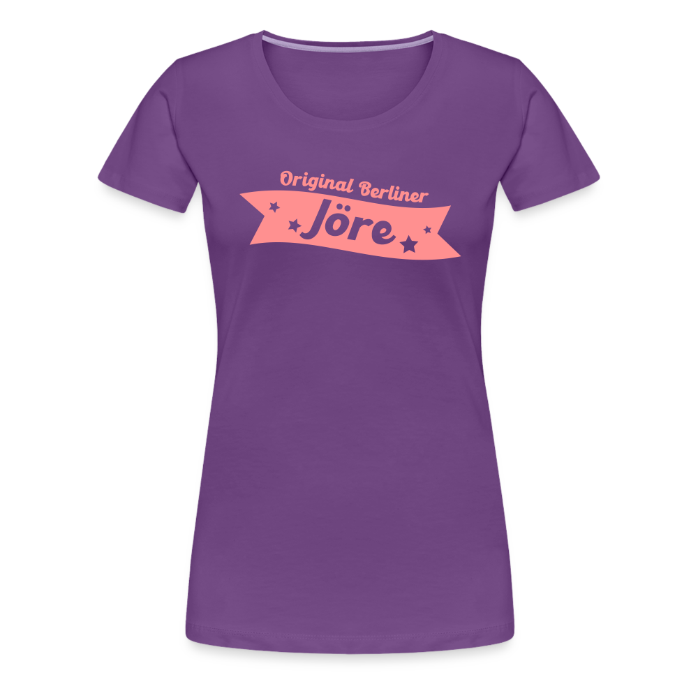 Berliner Jöre - Frauen Premium T-Shirt - Lila