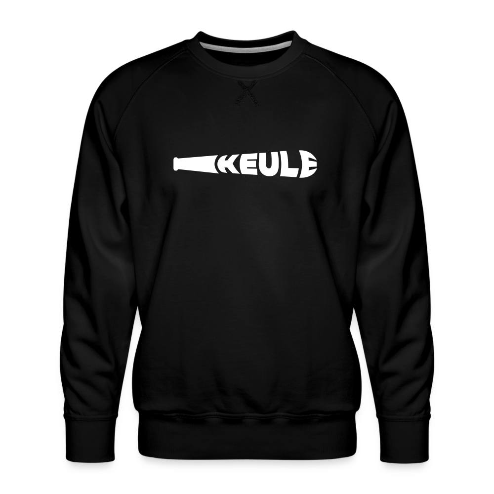 Keule - Männer Premium Sweatshirt - Schwarz