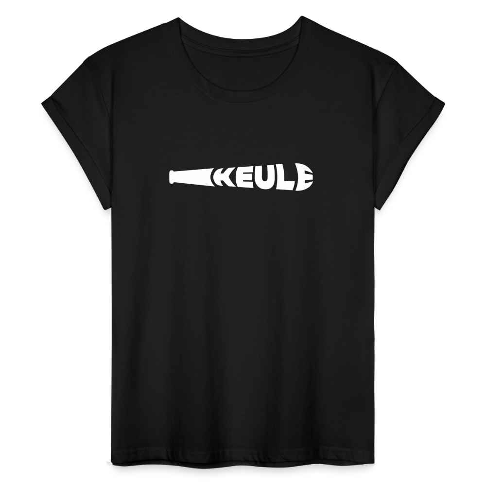 Keule - Frauen Oversize T-Shirt - Schwarz