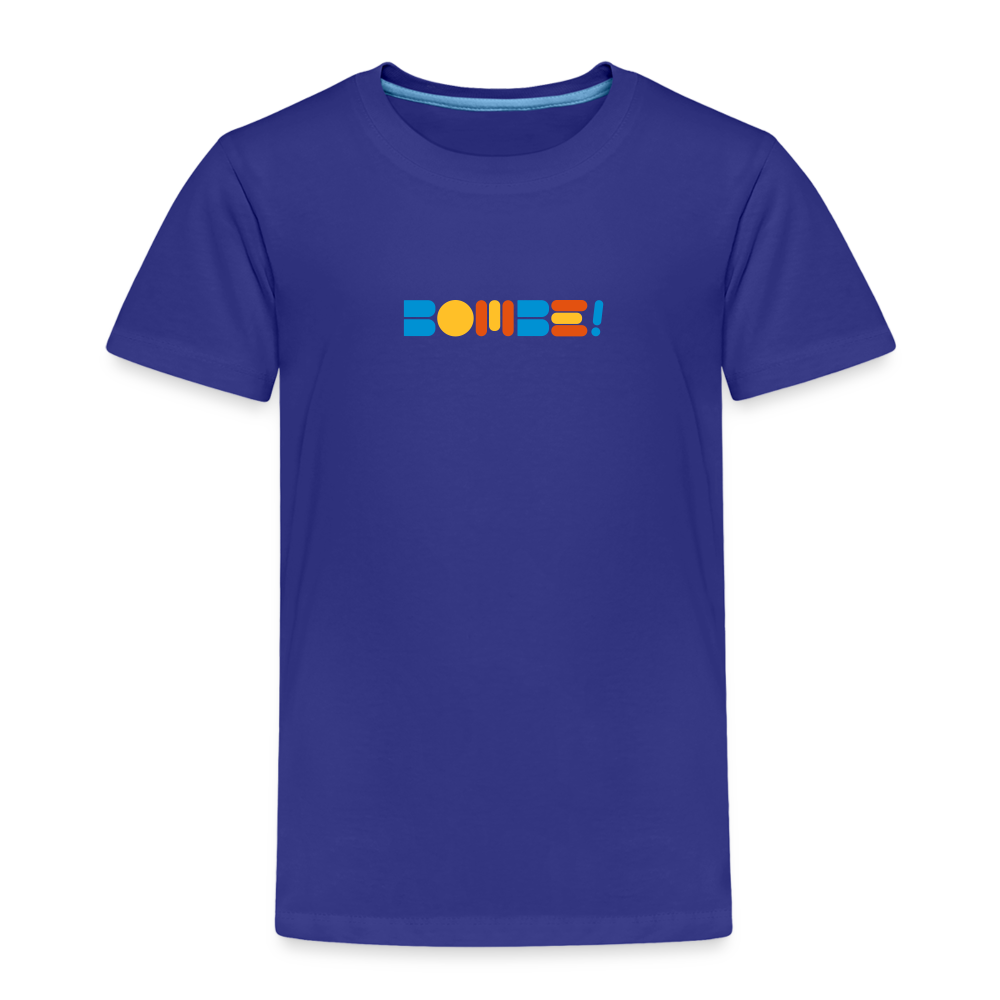 Bombe! - Kinder Premium T-Shirt - royal blue