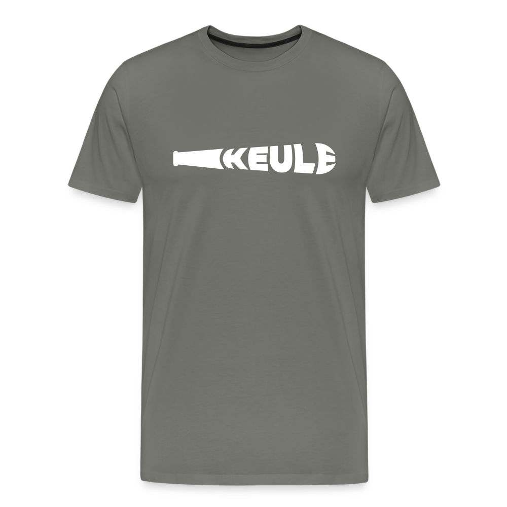 Keule - Männer Premium T-Shirt - asphalt
