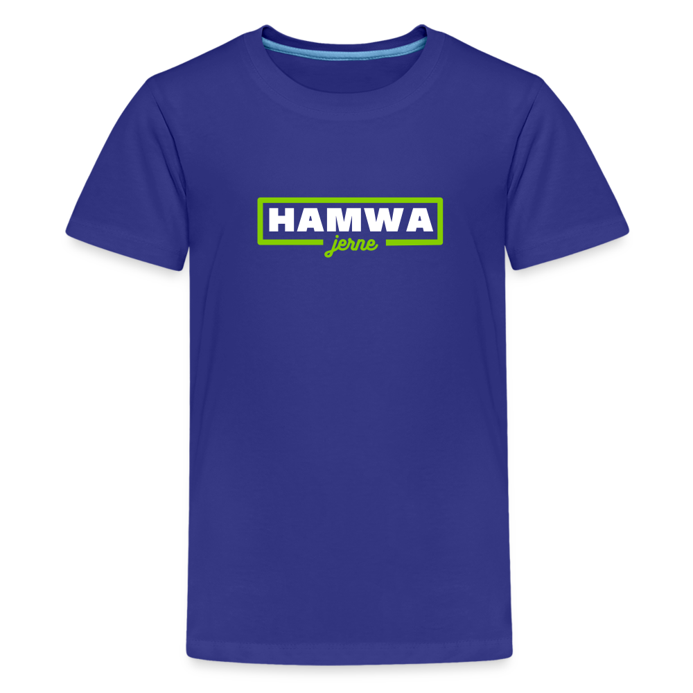 hamwa - Teenager Premium T-Shirt - Königsblau