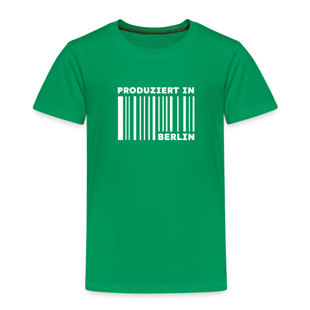 PRODUZIERT IN BERLIN - Kinder Premium T-Shirt - Kelly Green