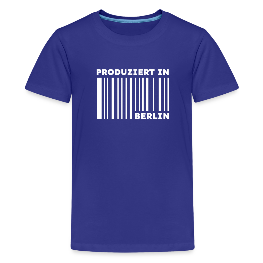 PRODUZIERT IN BERLIN - Teenager Premium T-Shirt - Königsblau