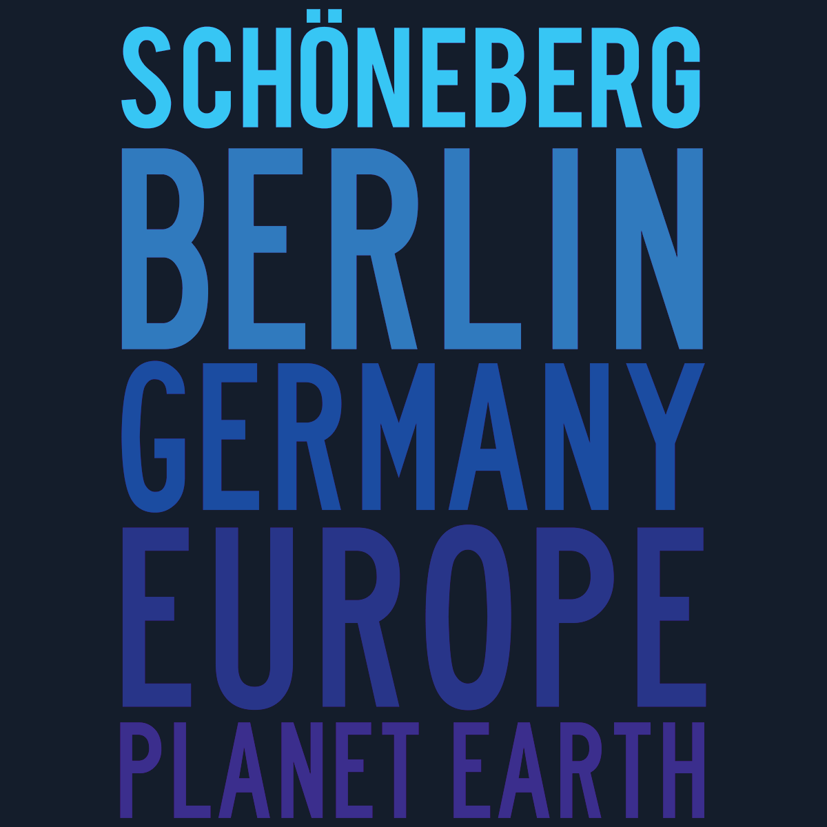 Schöneberg Planet Earth