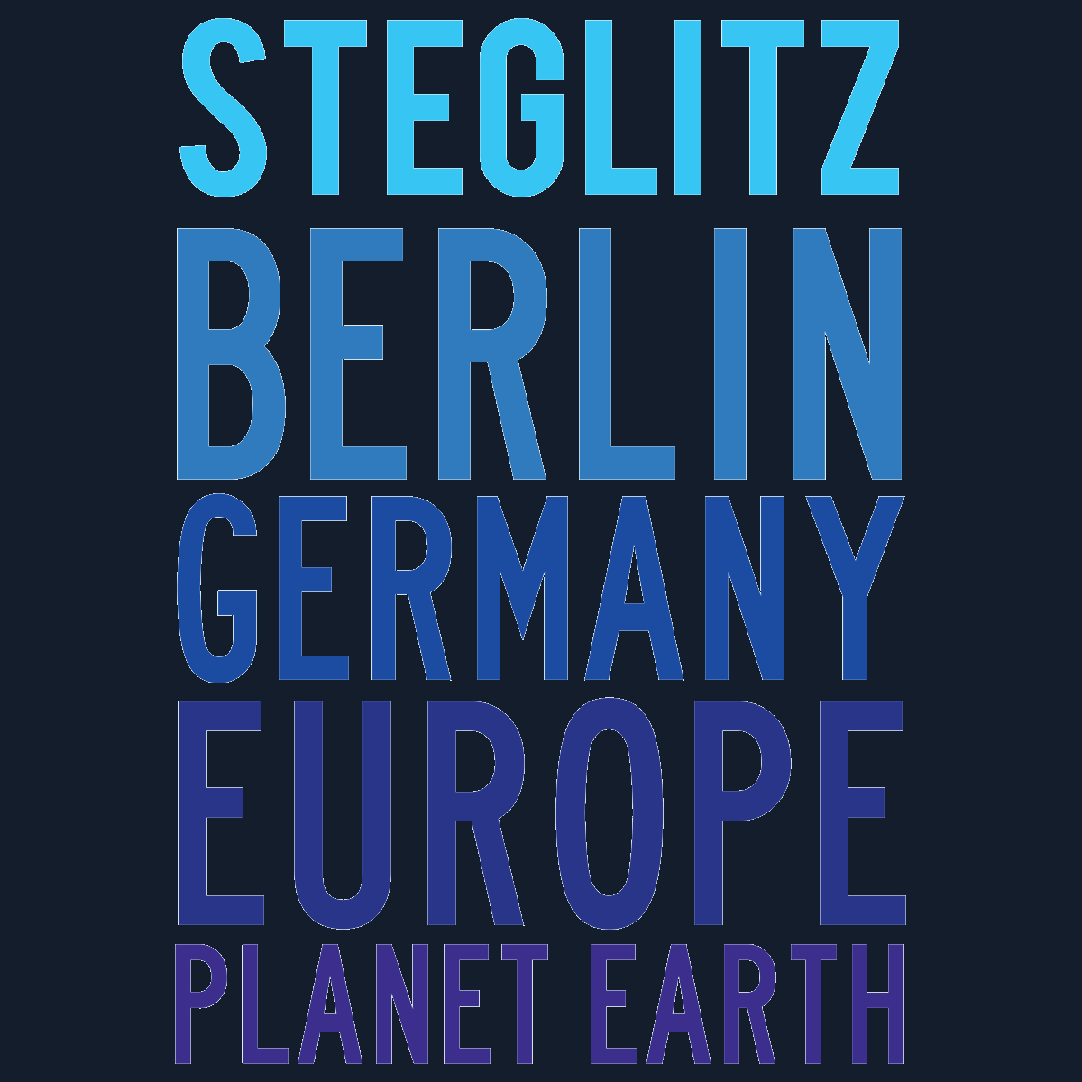 Steglitz Planet Earth