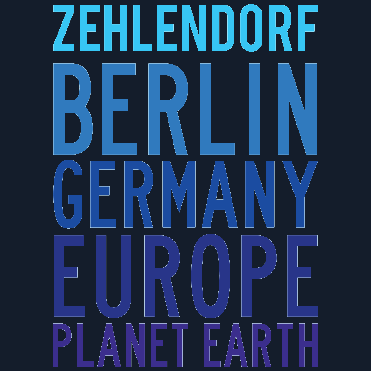Zehlendorf Planet Earth