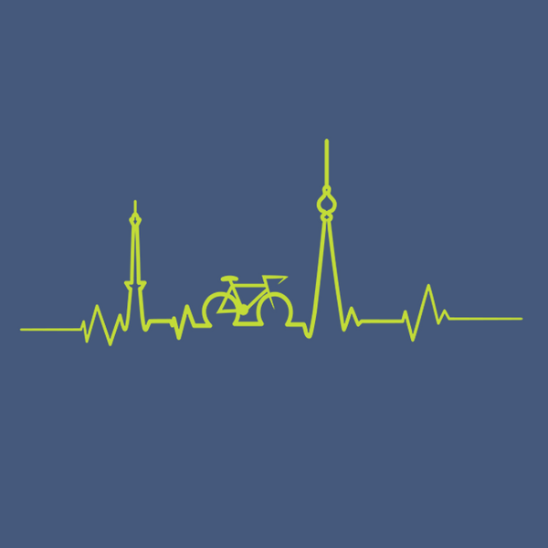 Herzschlag für Fahrradfahrer