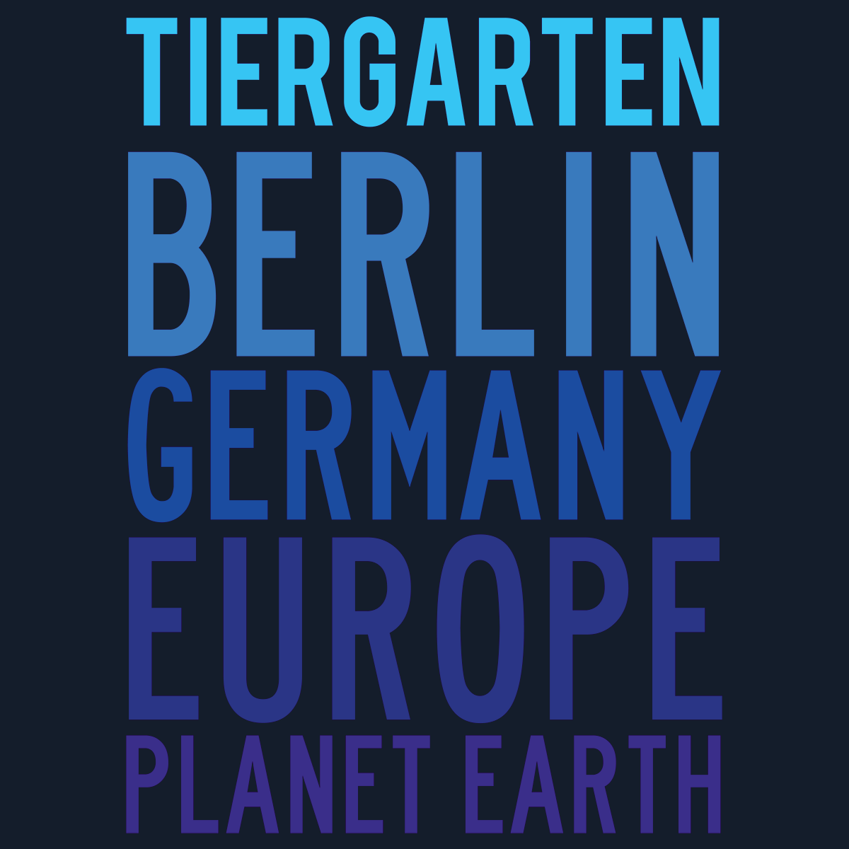 Tiergarten Planet Earth