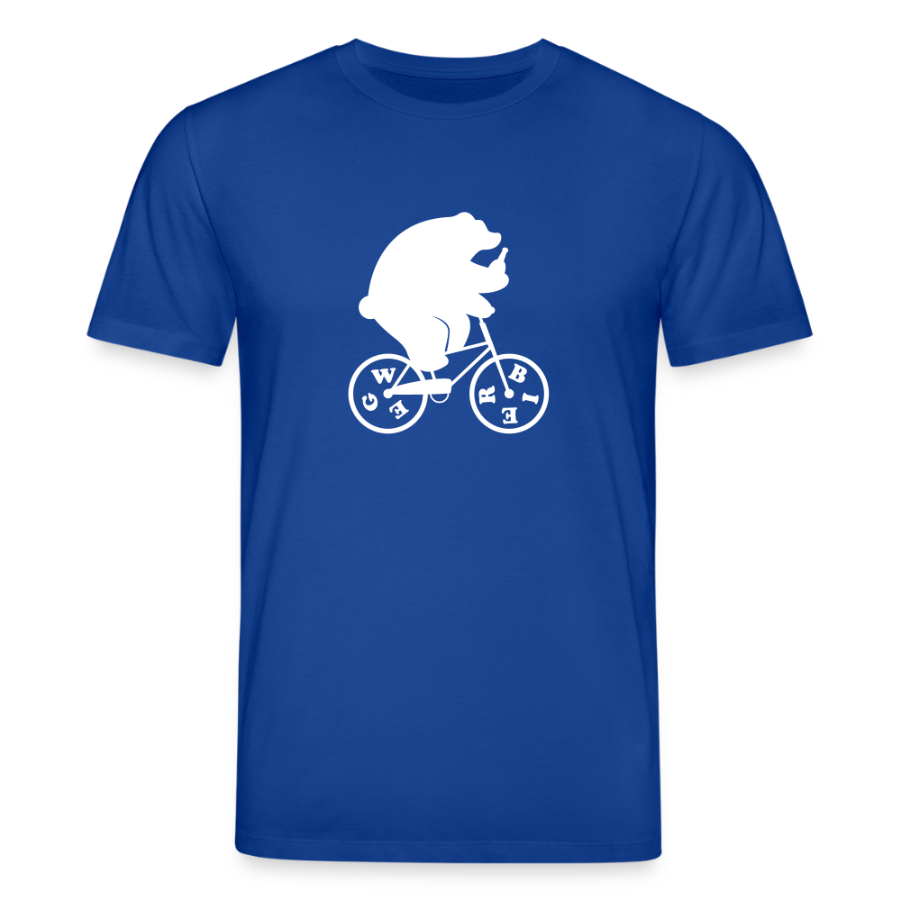 Wegbier Berlin - Unisex Bio T-Shirt - Dunkelblau