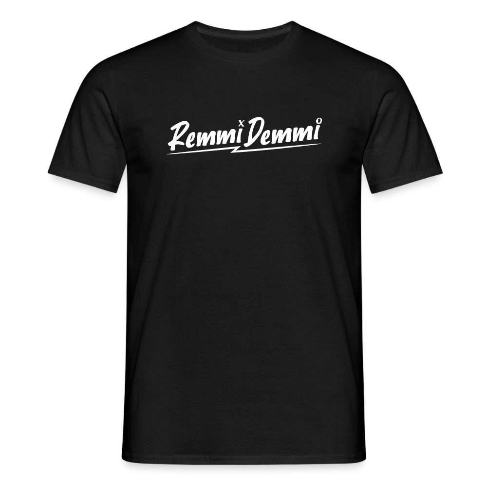 Remmi Demmi - Männer Premium T-Shirt - Schwarz