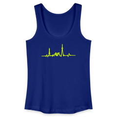Herzschlag für Fahrradfahrer - Frauen Bio Tank Top