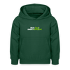 Nich faul! Energieeffizient! - Kinder Hoodie - Flaschengrün