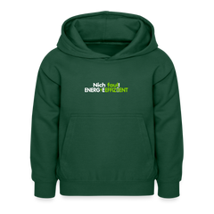 Nich faul! Energieeffizient! - Kinder Hoodie