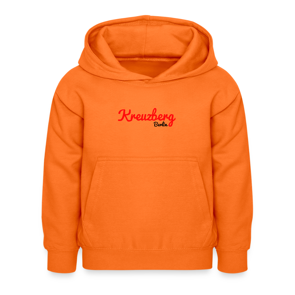 Kreuzberg Berlin - Kinder Hoodie - Orange