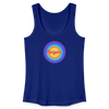 Marzahn Retro - Frauen Bio Tank Top - Königsblau