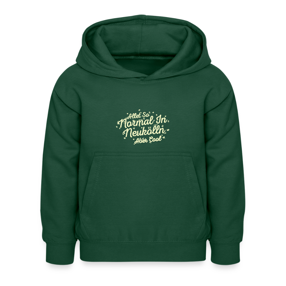 Neukölln is so normal - Kinder Hoodie - Flaschengrün