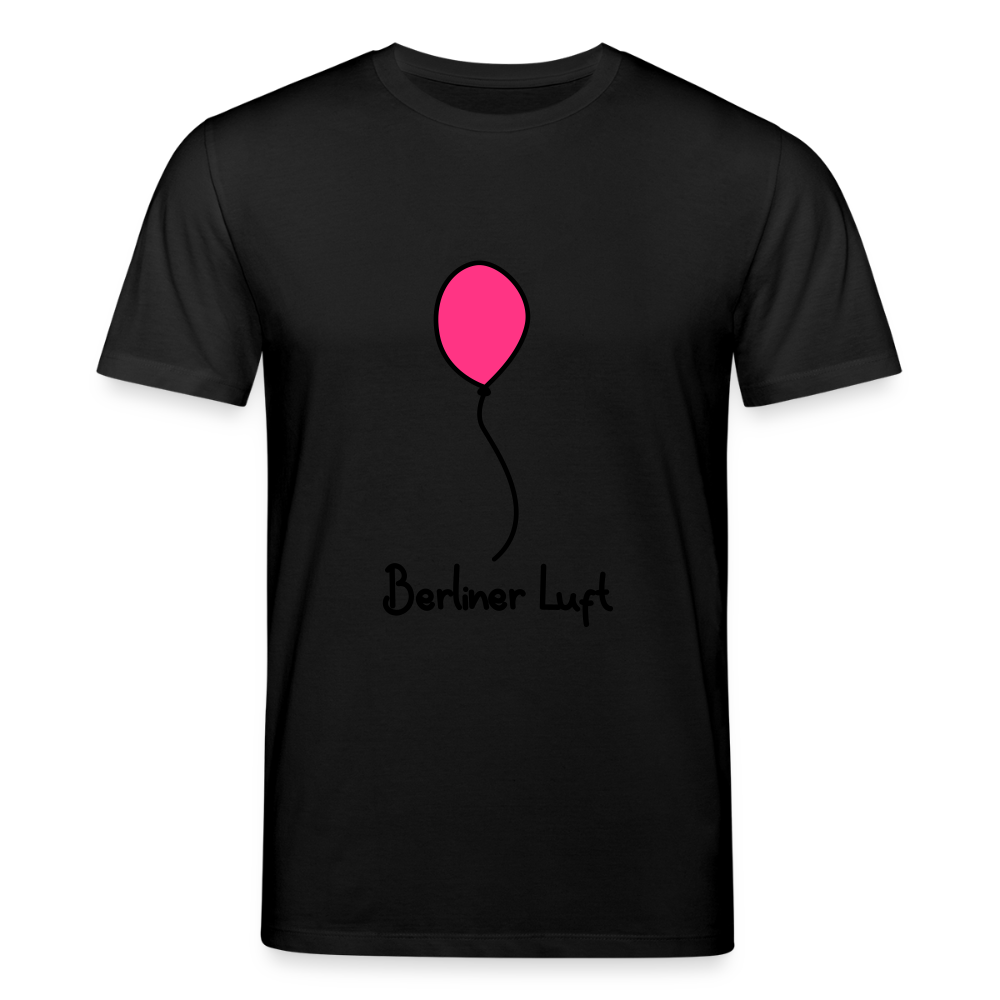 Berliner Luftballon - Unisex Bio T-Shirt - Schwarz