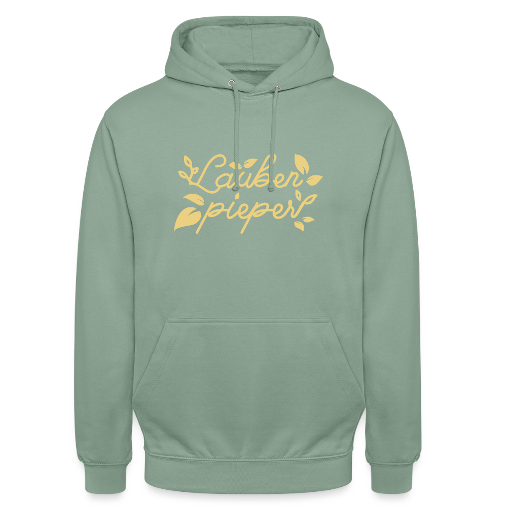 Lauben pieper - Unisex Hoodie - Graugrün