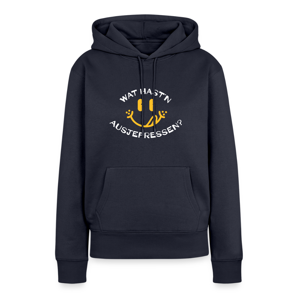 Wat Hast’n Ausjefressen - Frauen Premium Hoodie - Navy
